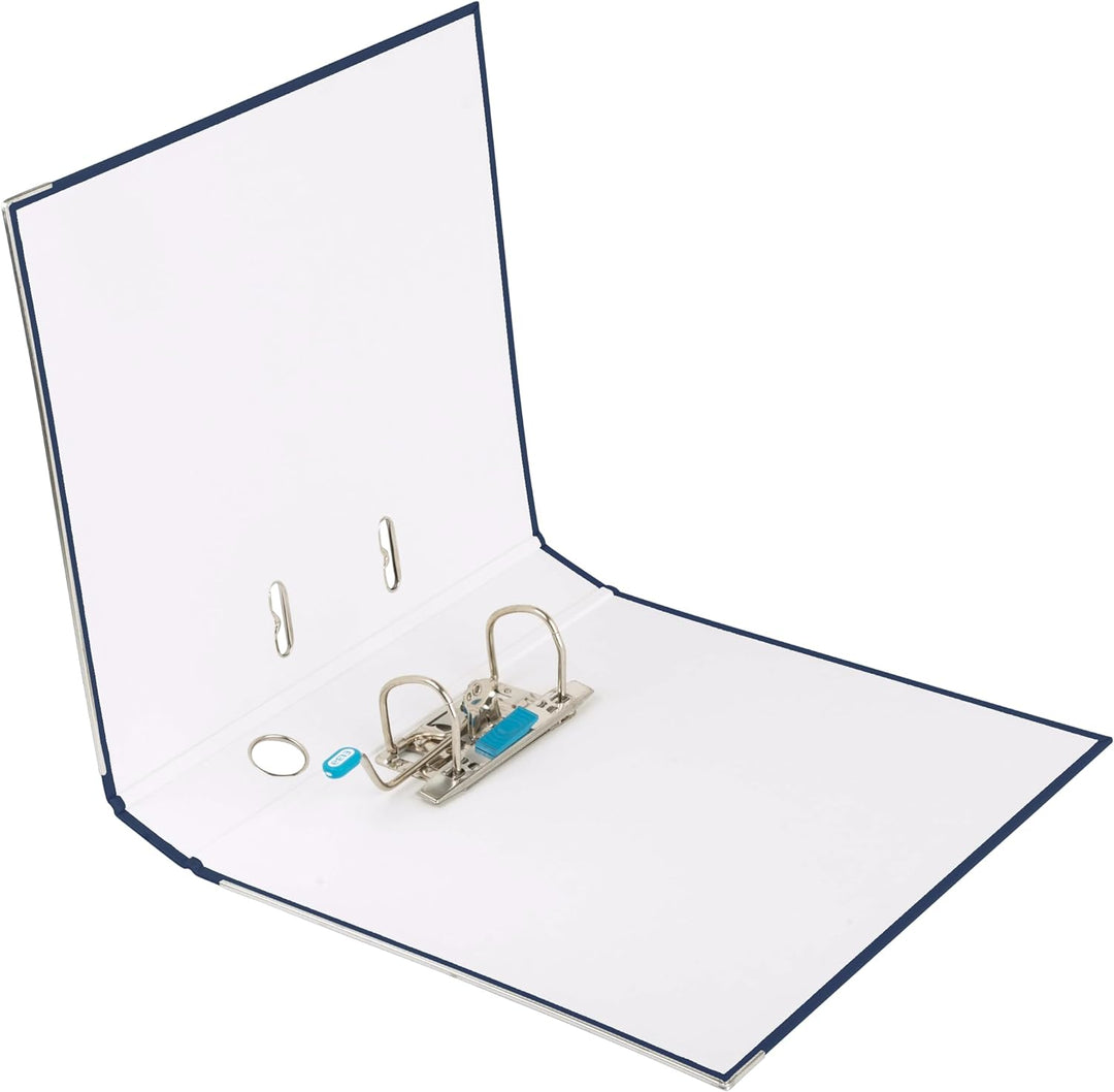 Elba Ordner A4, Smart Pro, 5 cm schmal, Kunststoff aussen, dunkelblau, 10 Stück, dunkelblau