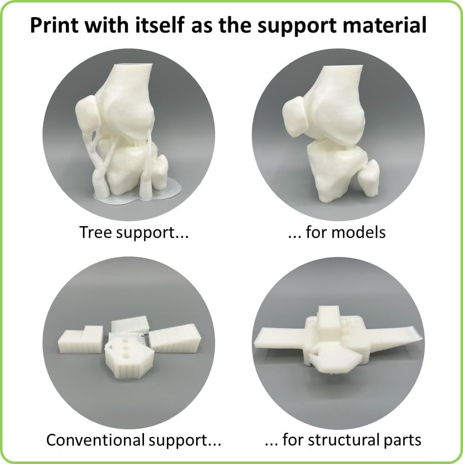 SmartAgain® Nylon/Polypropylene Alloy 3D Printing Filament for High-quality, Sustainable, and Fast F