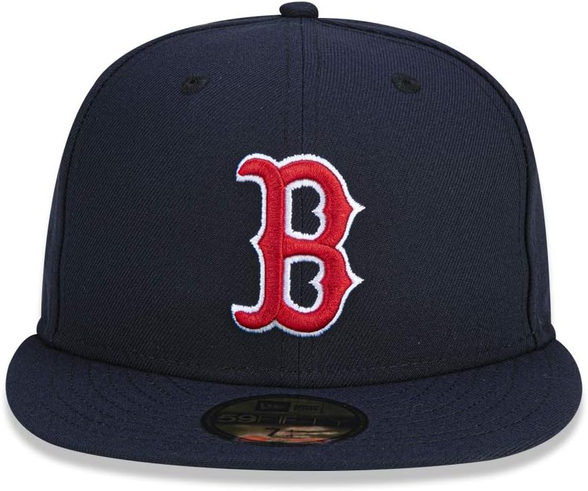 New Era Erwachsene Baseball Cap Mütze Mlb Authentic Boston Red Sox 59Fifty Fitted Team Colour 56 Bla