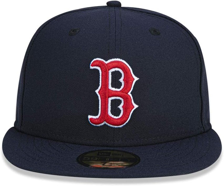 New Era Erwachsene Baseball Cap Mütze Mlb Authentic Boston Red Sox 59Fifty Fitted Team Colour 56 Bla