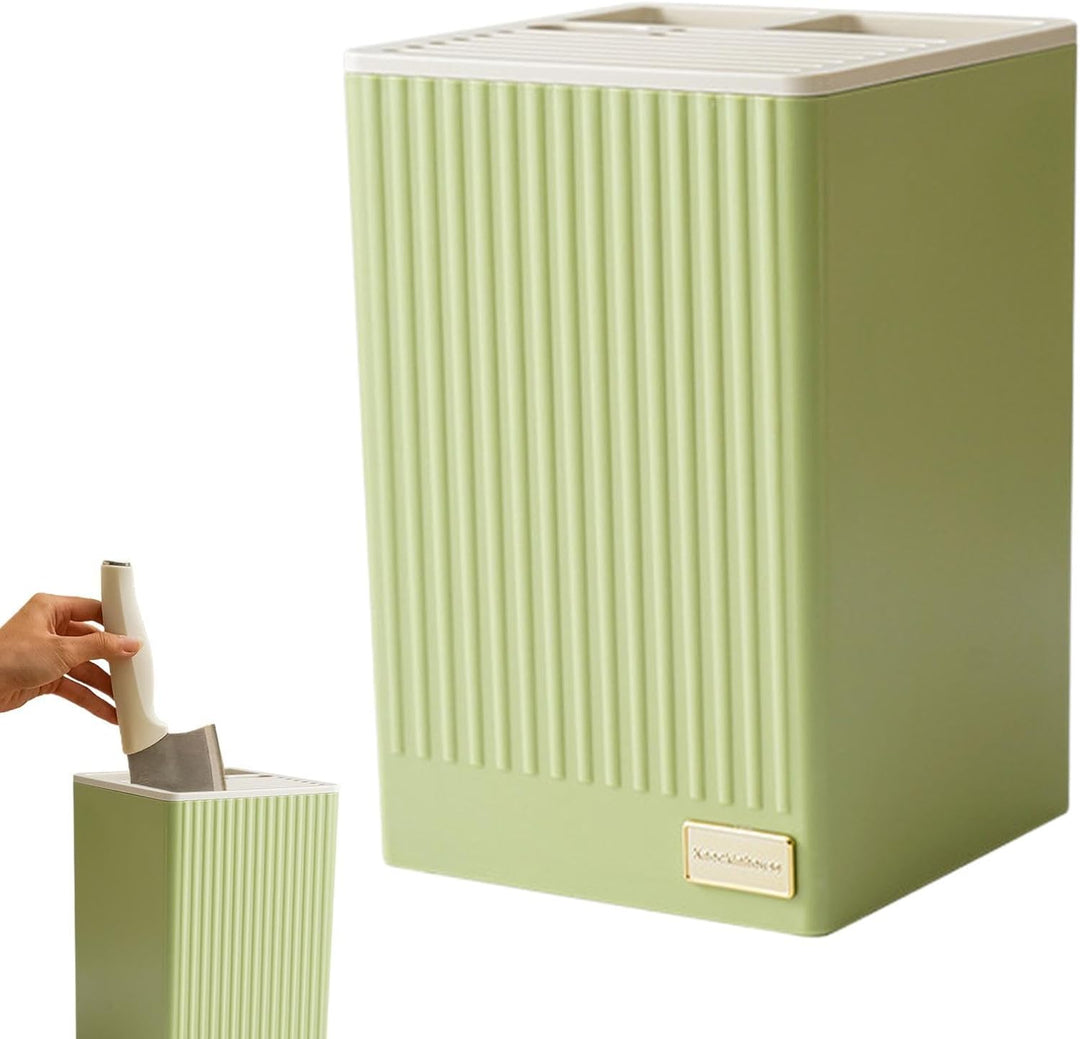 Messerbox für die Küche – Multifunktionaler platzsparender Organizer | Abnehmbarer Messerorganizer m