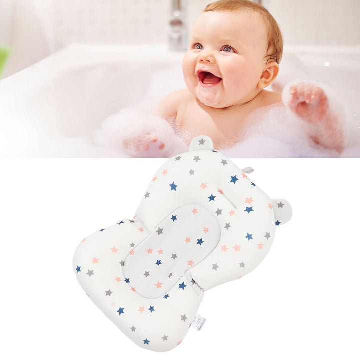 Badewannensitz, Fixierungs-Baby-Badesitzkissen, Verstellbar, Schwimmend, für Neugeborene für Badezim