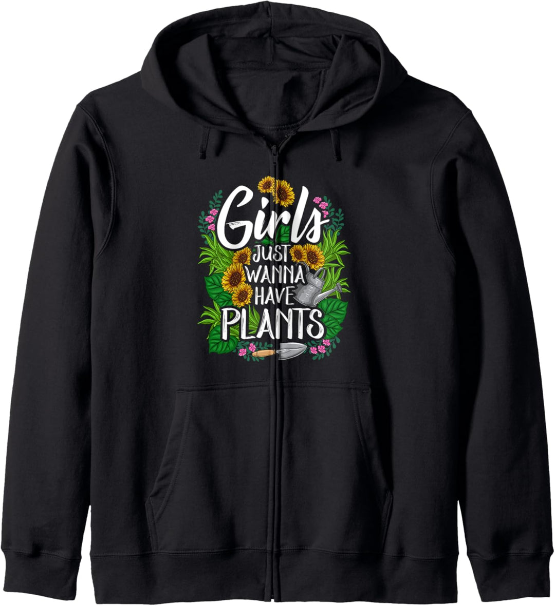 Lustiger Gärtner Ich brauche wirklich alle diese Pflanzen Kapuzenjacke