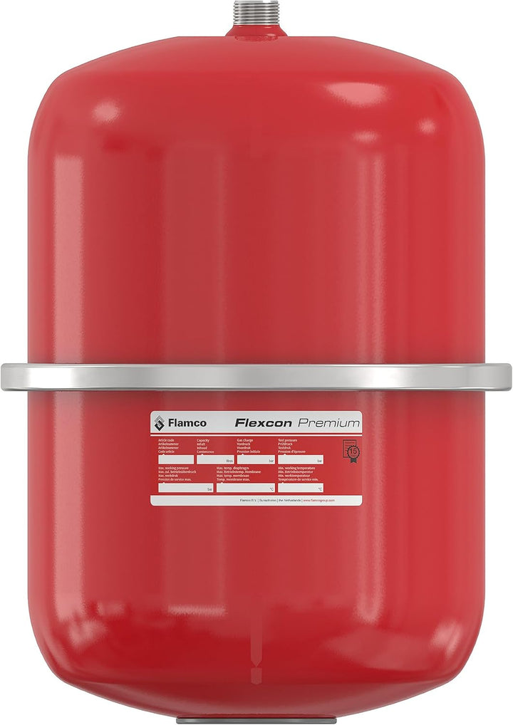 Flamco Flexcon Premium 18L 1.5/3bar Ausdehnungsgefäss - Ideal für geschlossene Kreisläufe, Heizung,