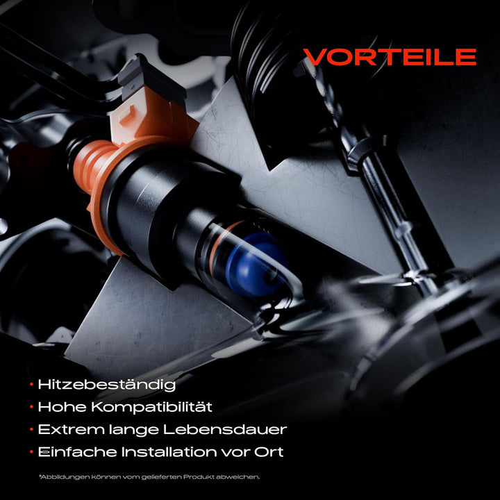 Frankberg 5x Einspritzventil Einspritzdüse Injektor Kompatibel mit C70 I 1998-2005 S60 I 2000-2009 S