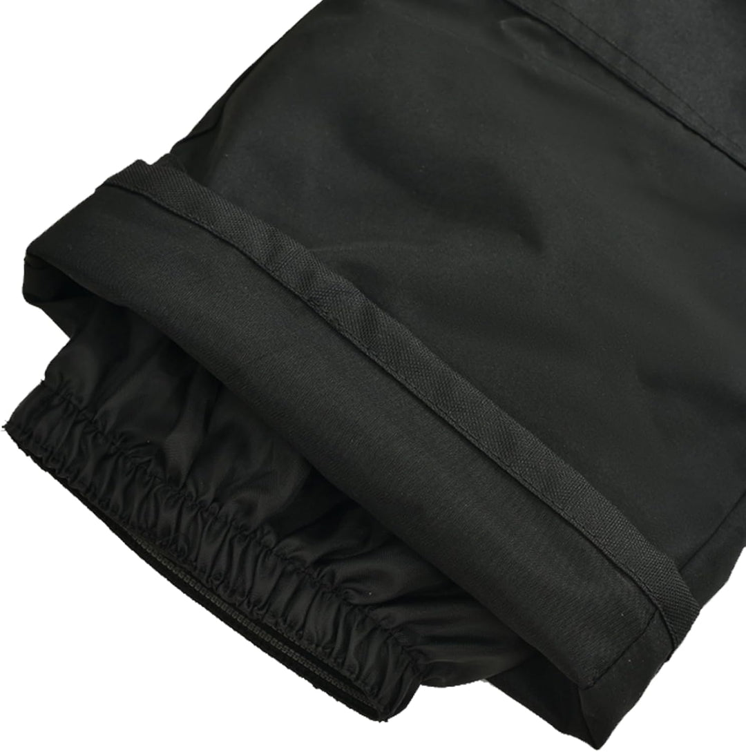 SMONTY Skihose für Kinder mit Reissverschluss, Latzhose, Winter, Wasserdicht, Winddicht, Warme Snowb