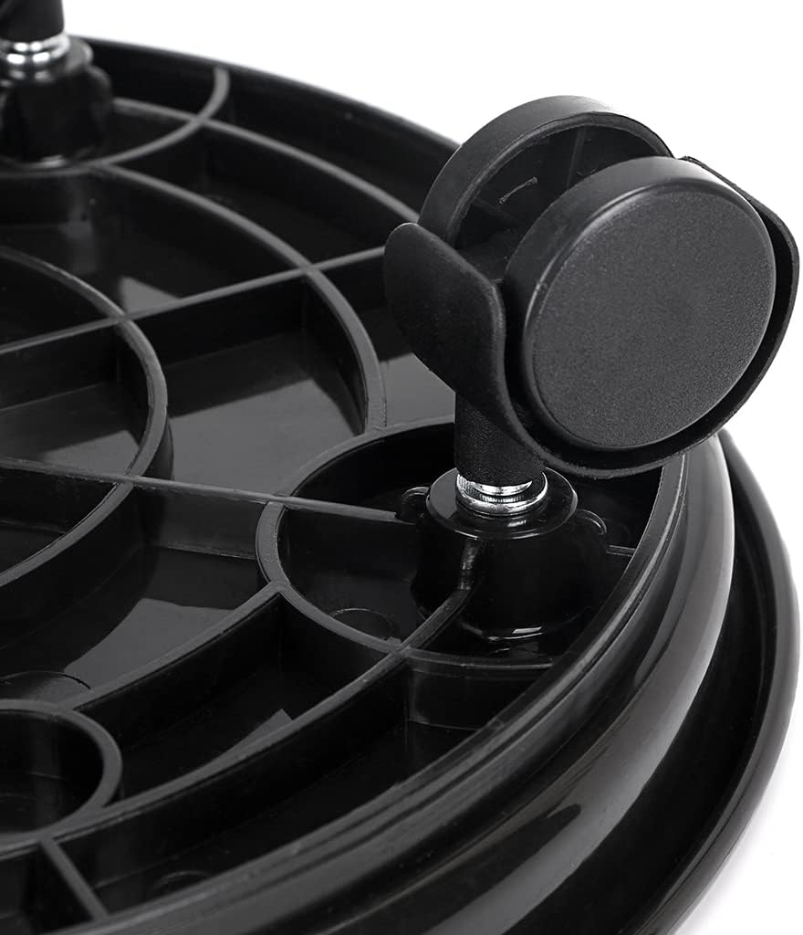 Skelang 3 Stück Blumentopfhalter mit Rädern, 30 cm, rollender Pflanzenständer, Pflanzenständer mit R