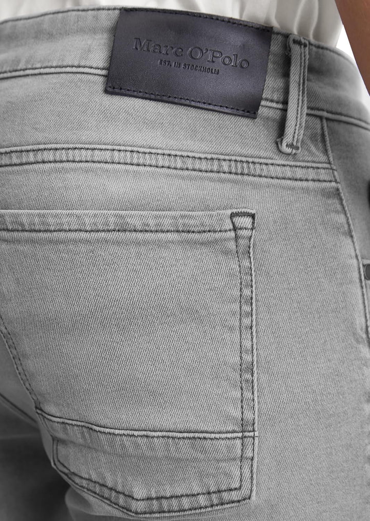 Marc O'Polo Jeans Model Sjöbo Shaped aus Bio-Baumwoll-Mix 28W / 34L Grau, 28W / 34L Grau