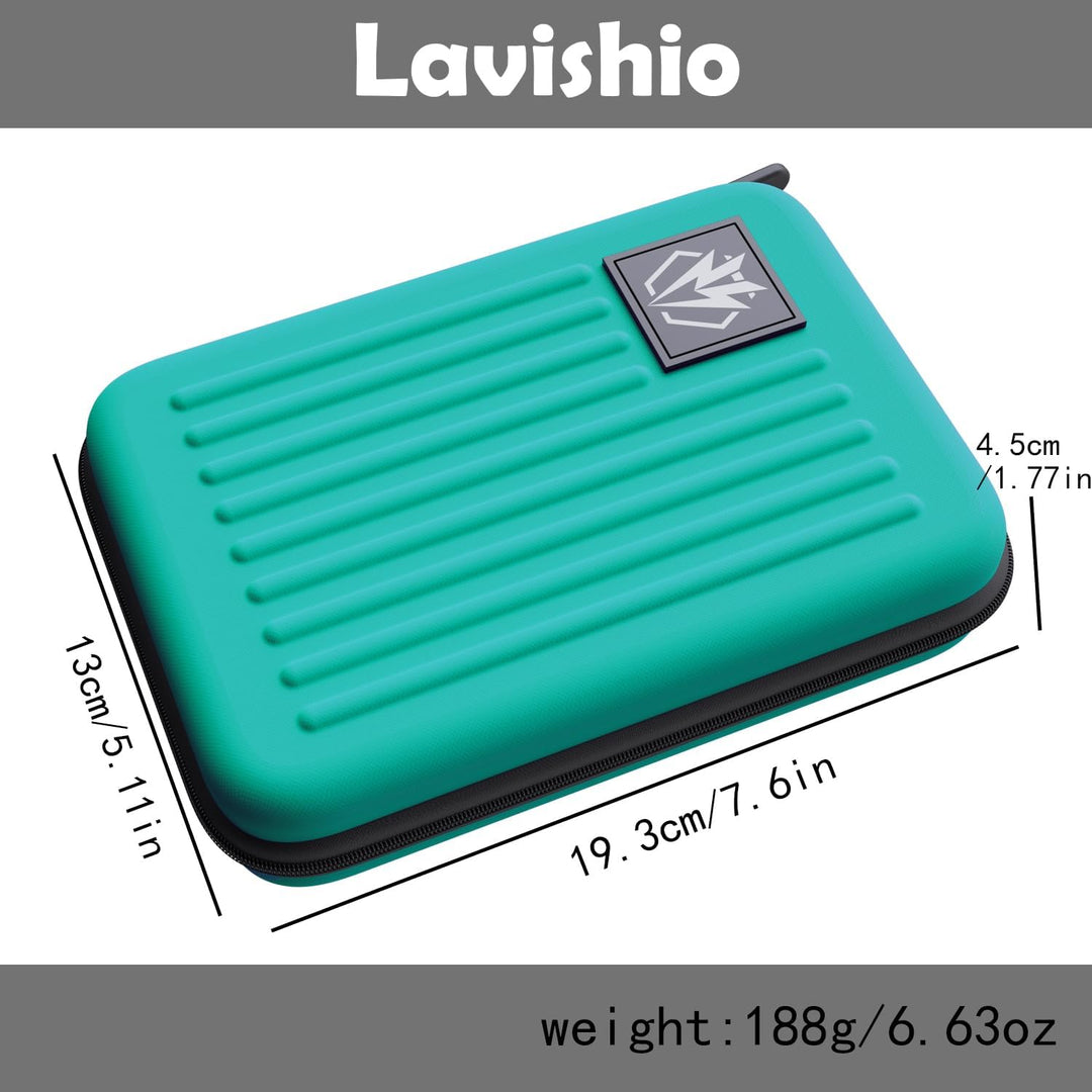 Lavishio Darttasche für 6 Darts,Dartpfeiltasche & Dartpfeile Aufbewahrung | Schutz aus Eva-Material