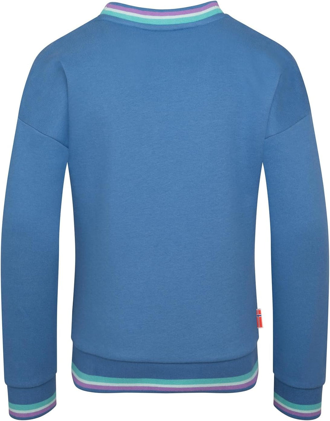 Trollkids Girls Senja Sweatshirt 152 Cornflower, 152 Cornflower