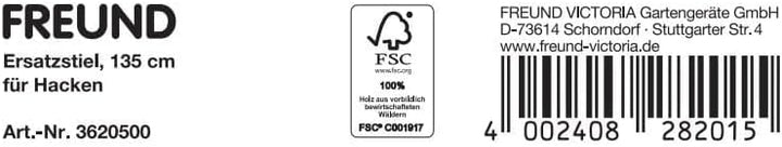 Freund Victoria Hackenstiel 135 cm Gerätestiele
