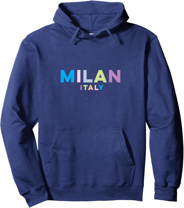 Milan Italy bunt Pullover Hoodie
