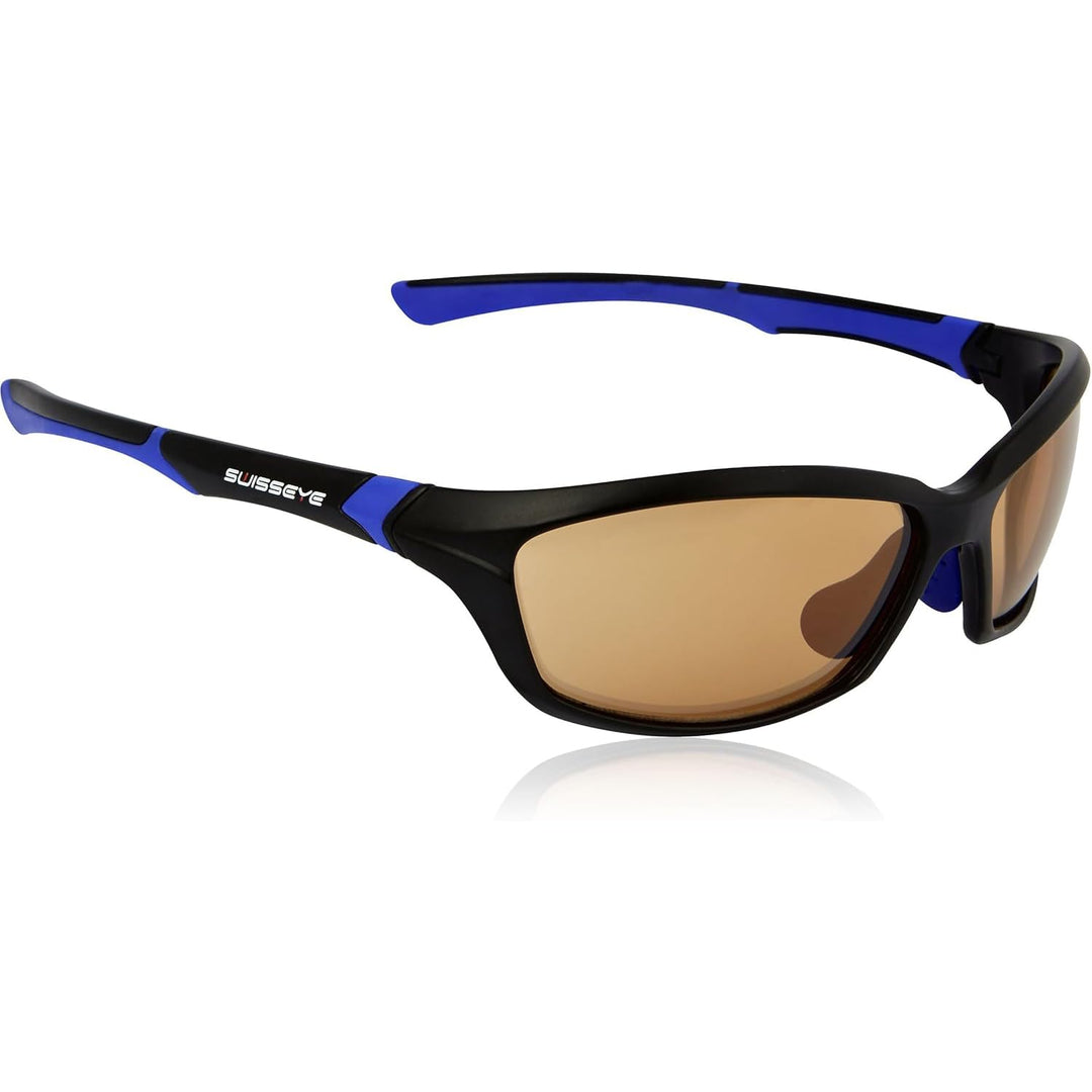 Swiss Eye Sportbrille Drift Einheitsgrösse Black Matt/Blue, Einheitsgrösse Black Matt/Blue