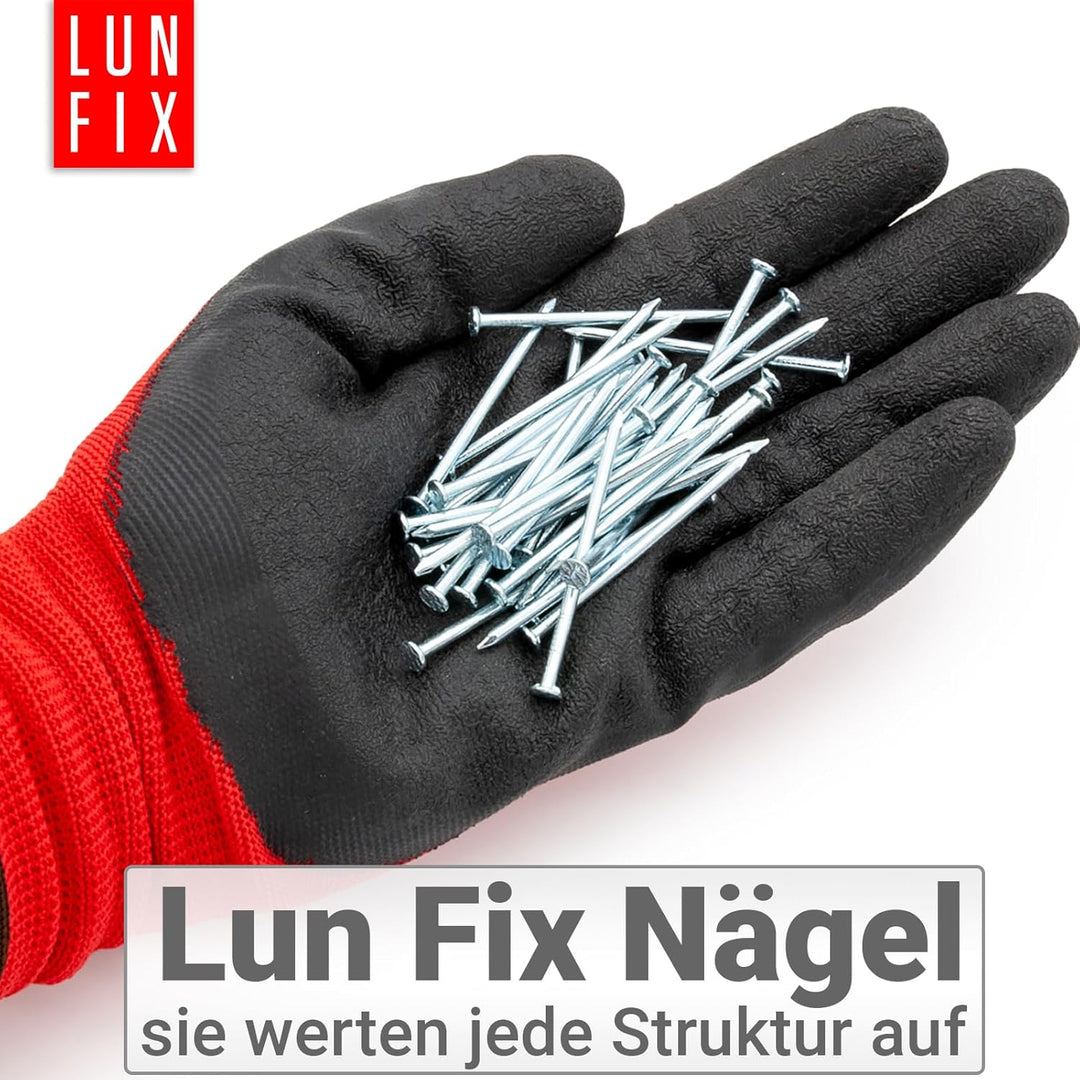 Stahlnägel 3,0 x 80 mm - 5kg (ca. 1150 stk.) – verzinkt, mit Senkkopf, 80mm lang (3.1"), Drahtstifte
