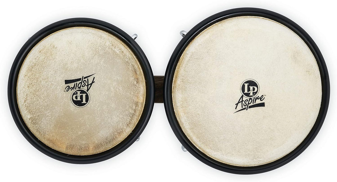 LP Latin Percussion LPA601-HC Aspire Accent Bongo 6,75" und 8", Siamesische Eiche/Naturfell, Finish: