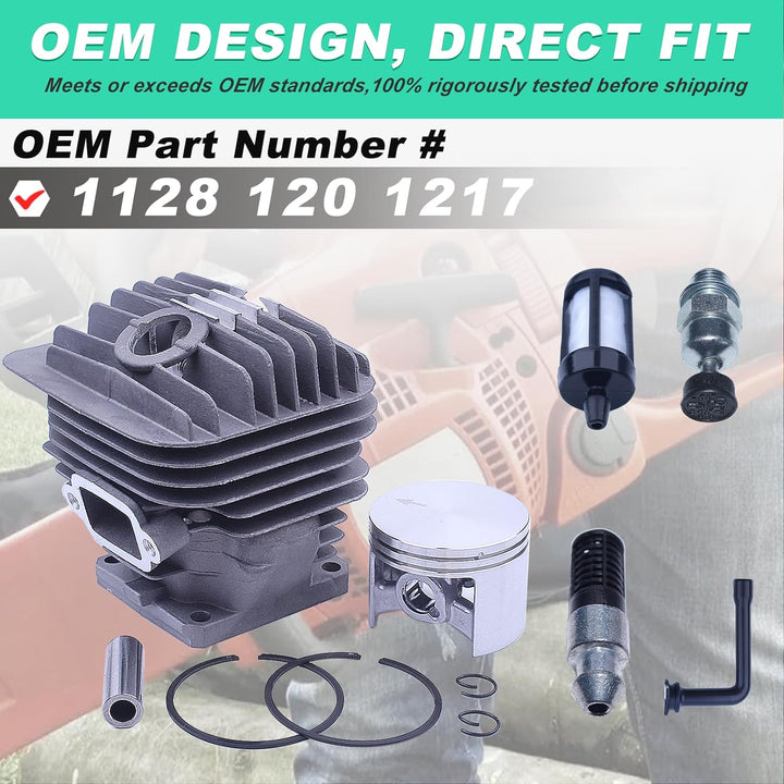 Adefol 52 mm MS460 Zylinder kolben Satz für Stihl 046 MS460 Serie nersatzteile mit Dekompression sve