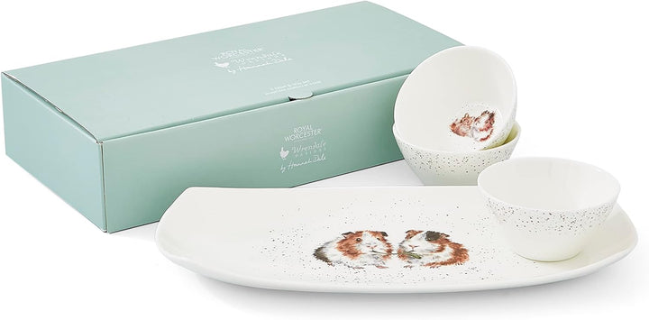 Wrendale, Porzellan , Designs Set "Lettuce Be Friends", 3 Stück