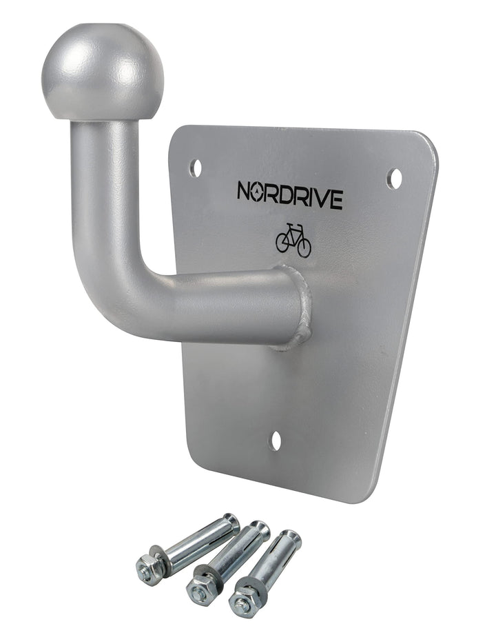 NORDRIVE N50950 Sphere-1 Universalhalterung für Fahrradträger hinten mit Anhängerkupplung, Befestigu