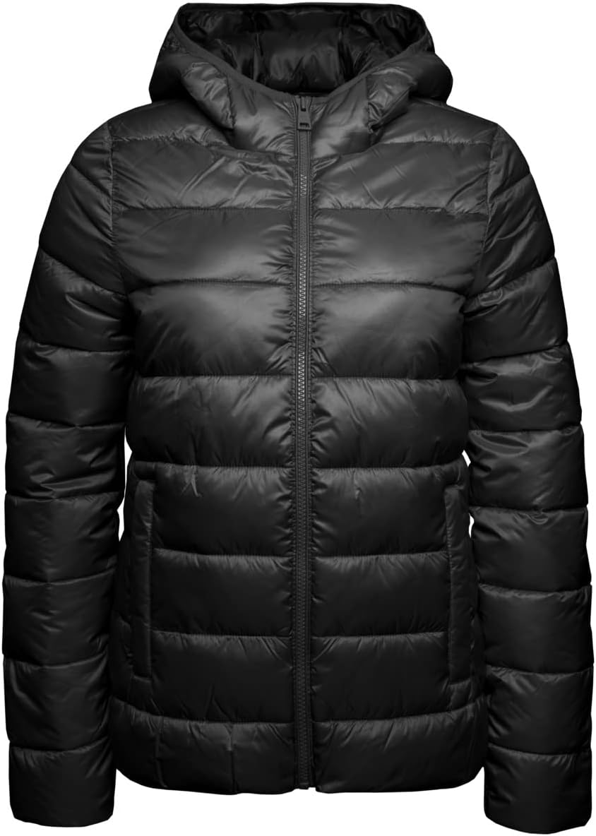 Champion Damen Outdoor Small Script Logo Arm Jacke L Schwarz, L Schwarz