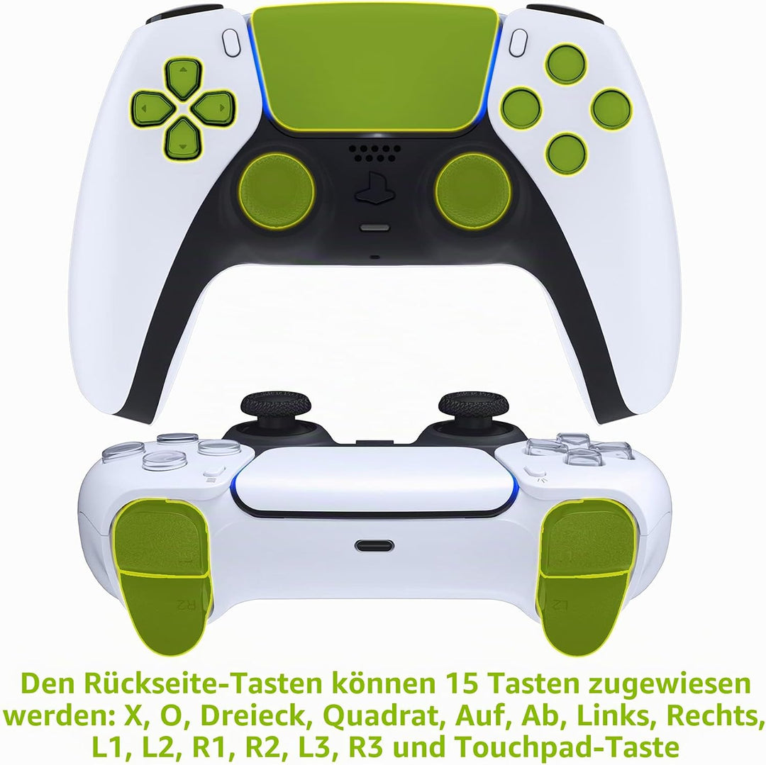 eXtremeRate Programmierbar RISE2.0 Remap Kit für ps5 Controller BDM-010&amp;BDM-020, Remap Board &amp; Rücks