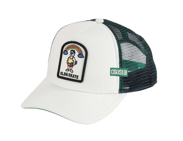 Coastal - Old & Skate Trucker Snapback Cap