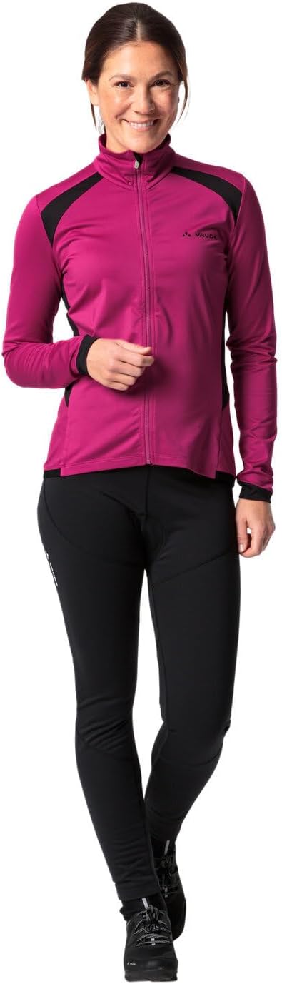 VAUDE Damen Women's Posta Ls Tricot Ii T-Shirt 36 Rich Pink, 36 Rich Pink