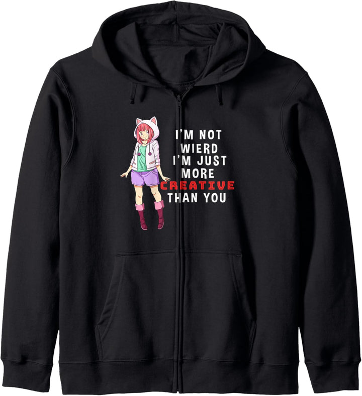 Im nicht nicht seltsam Anime-Geschenk Japanischer Anime Kapuzenjacke