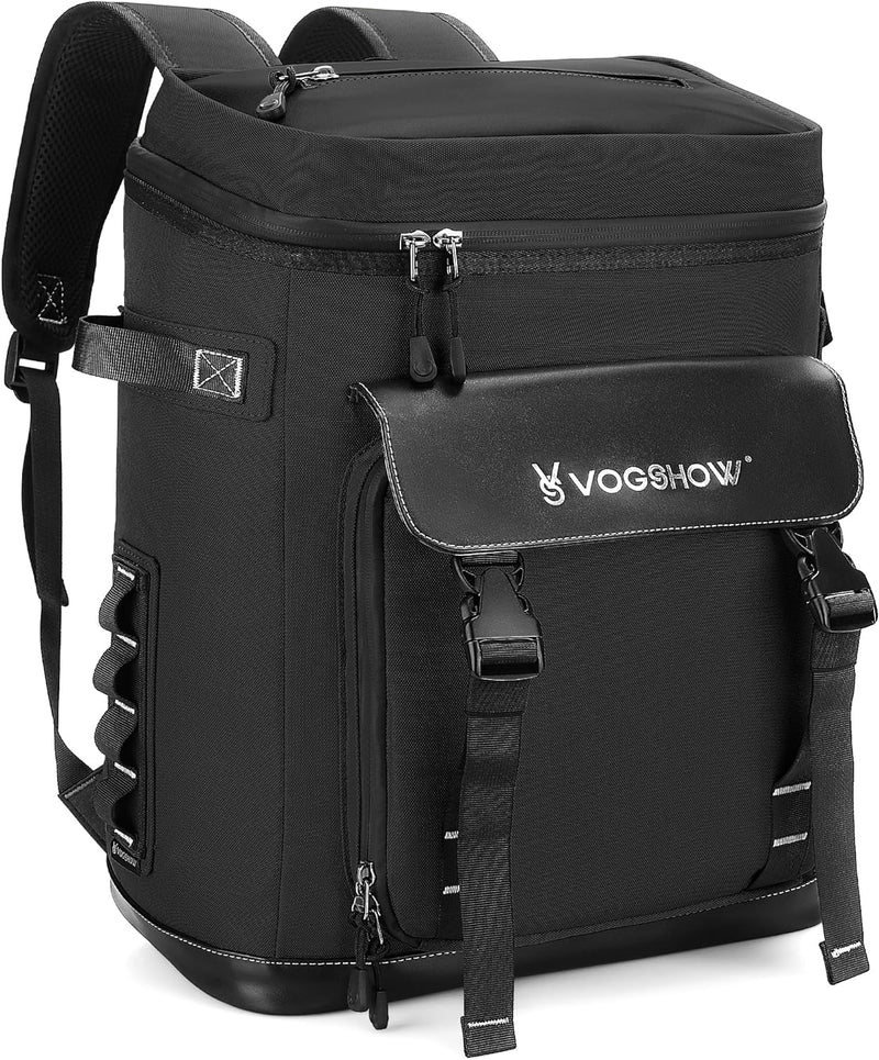 Vogshow Kühlrucksack 30L Grosser, Kühltasche Isolierter Picknickrucksäcke, Mehrzweck Thermo Rucksäck