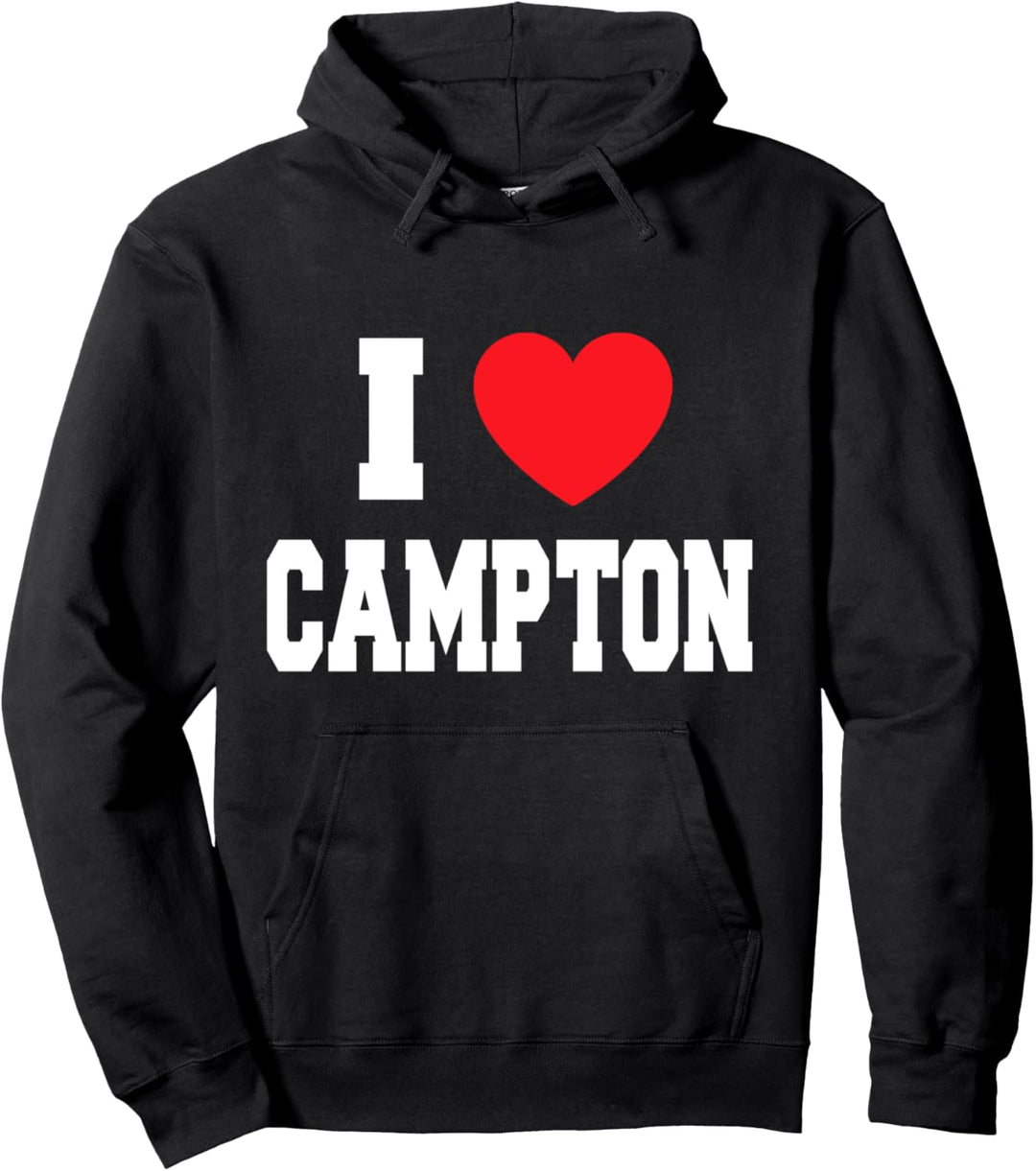 Ich liebe Campton Pullover Hoodie