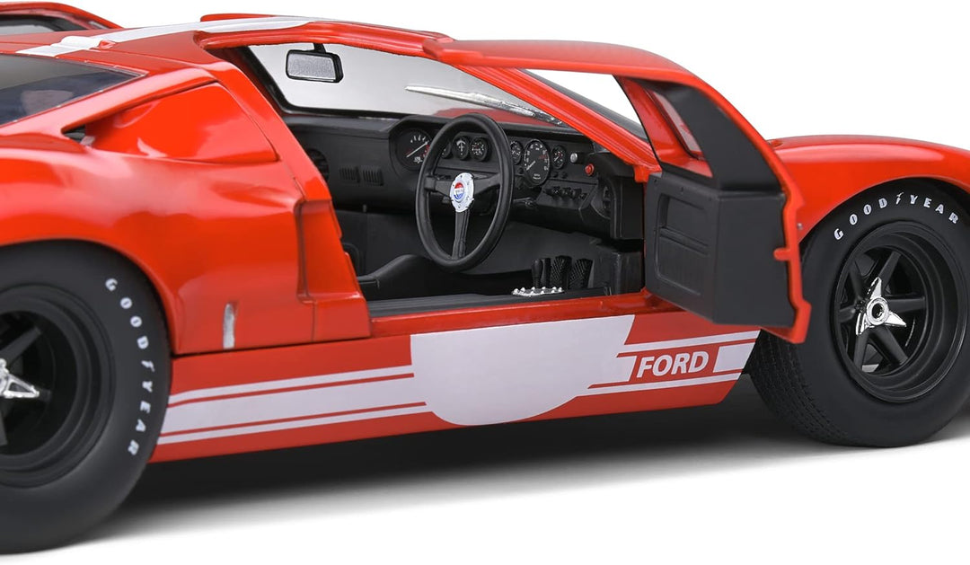 Solido Modellfahrzeug 1:18 Ford GT 40 red Racing S1803005 Rot 1/18ème