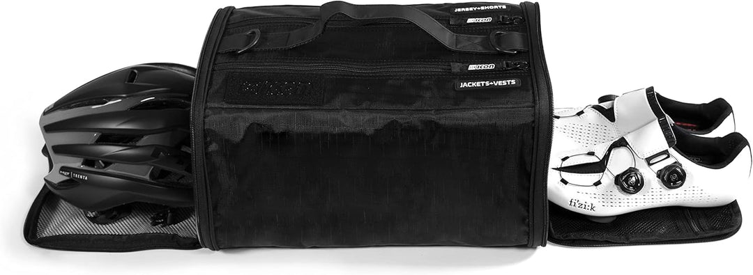 SCICON Essentials Cycling Kit Race Day Rain Bag, Erwachsene, Unisex, Schwarz, Standard