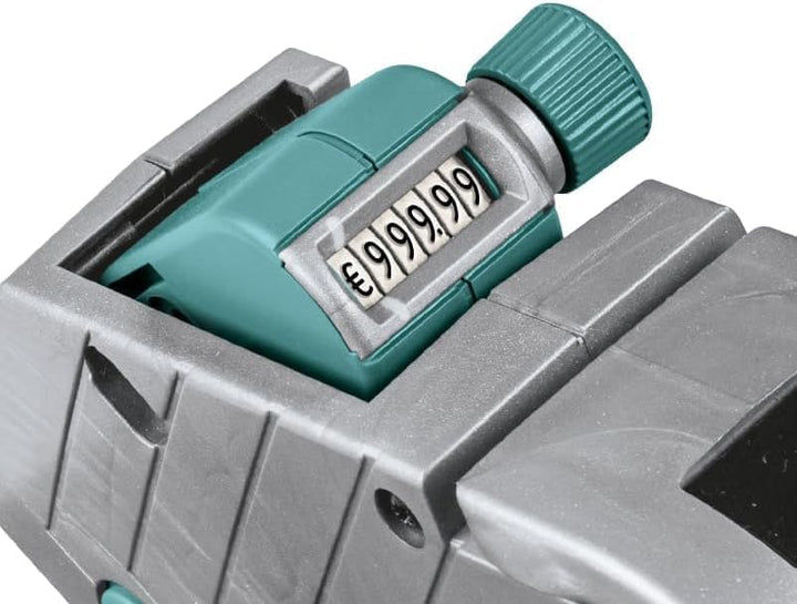 Original Meto Basic S Preisauszeichner Set - Preis (1-zeilig, 6-stellig für 22 x 12 mm Etiketten, so