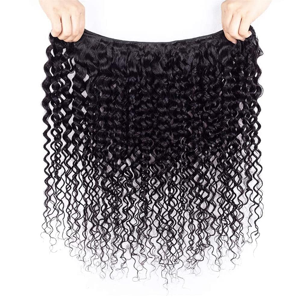 12A Brazilian Curly Human Hair Weave 1 Bundle Virgin Kinky Curly Hair Bundles Unprocessed Brazilian