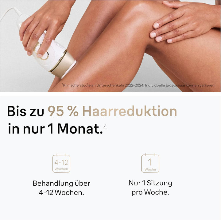 Braun IPL Silk Expert Pro 5 Haarentfernungsgerät Damen/Herren, 2 Aufsätze, sichtbare Haarentfernung,