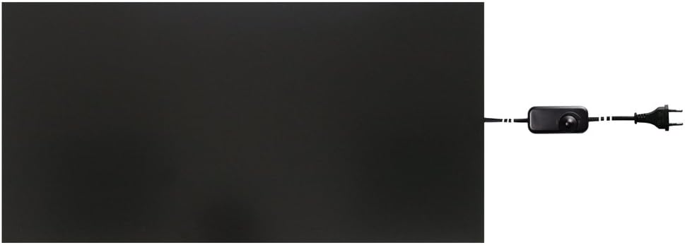 Thermo 3148044 Infrarot-Wärmeplatte 300 x 600 mm, 230 V, 40-150 W, 80 Grad Sicherheitsthermostat, 30