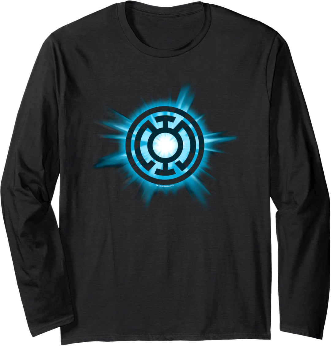 Green Lantern Blue Glow Langarmshirt