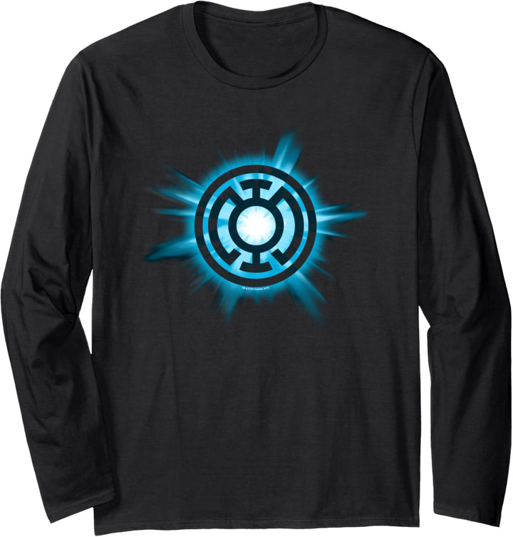 Green Lantern Blue Glow Langarmshirt