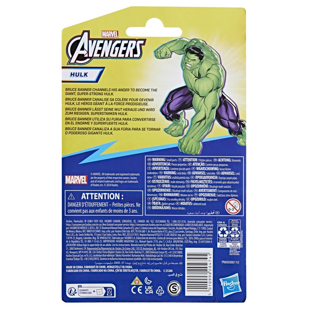 Marvel Avengers Epic Hero Series Hulk Deluxe Action-Figur, HULK