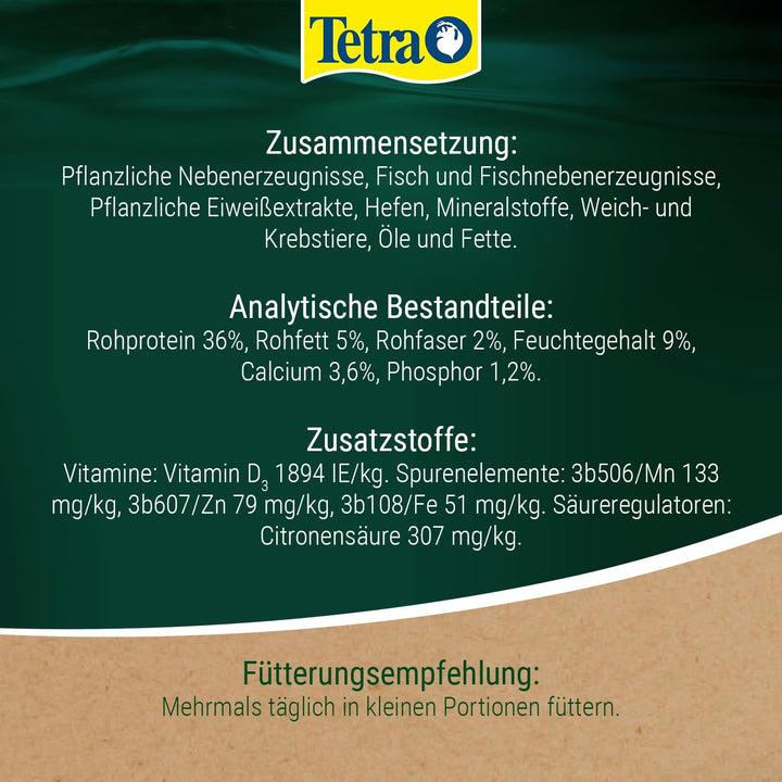 Tetra ReptoMin Sticks Schildkröten-Futter - ausgewogenes Hauptfutter für ausgewachsene Wasserschildk