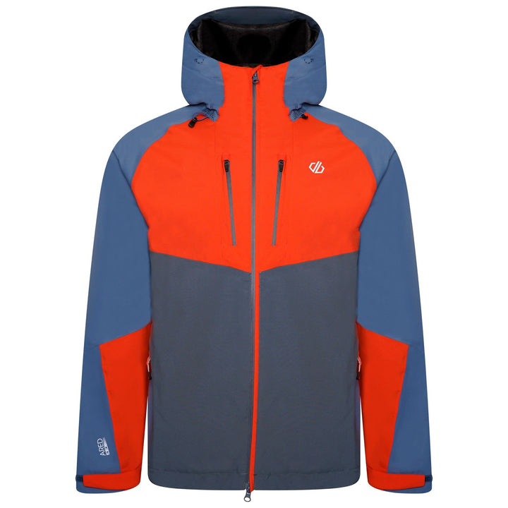 Dare2b Herren Soaring Ii Jacket Jacken M Stellar Blue / Burnt Salmon / Orion Grey, M Stellar Blue /