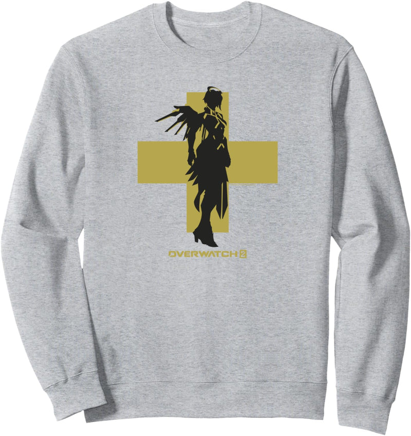 Overwatch 2 Mercy Angel Silhouette Sweatshirt