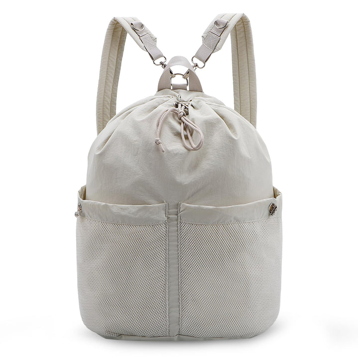 Gross Turnbeutel Kordelzug, Wasserdicht Nylon Sportbeutel Gym Bag, Sportrucksack Mit Innentasche/Aus