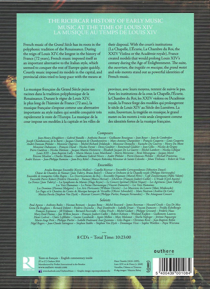 Musik zur Zeit Ludwig XIV. Buch), Audio-CD