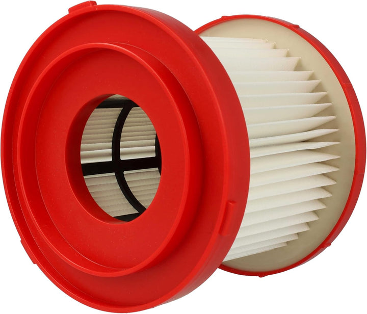 vhbw 2x Staubsaugerfilter Ersatz für Milwaukee 4931465230 | 4058546360368, 4932478754 für Staubsauge