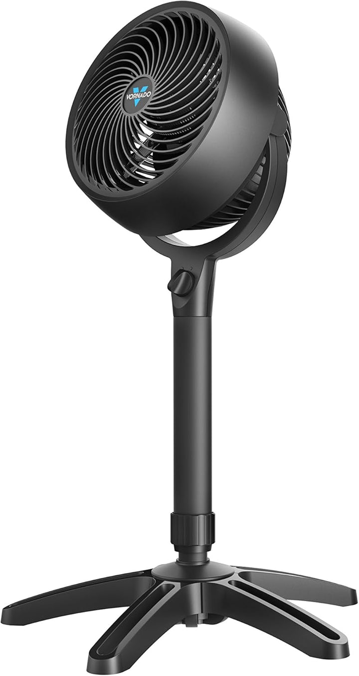 Vornado 683 Standventilator - Standlüfter Höhenverstellbar 42W mit 3 Stufen - Flüsterleise - Schwarz