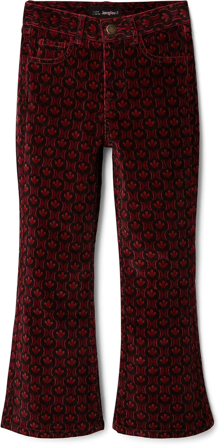 Desigual Mädchen Casual Pants 14 Jahre Rot, 14 Jahre Rot