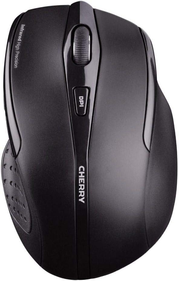 CHERRY MW 9100, kabellose und wiederaufladbare Maus, wahlweise Verbindung über Bluetooth oder 2,4 GH