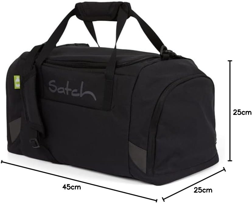 satch Sporttasche 25l, Schuhfach, gepolsterte Schultergurte, Blackjack