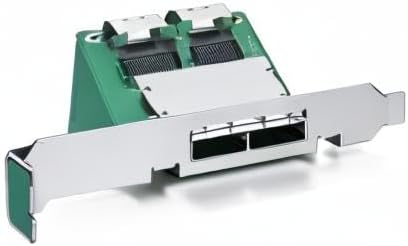 10Gtek SAS Adapter 2X Internal SFF-8087 to 2X External SFF-8088 Slot 8087 Slot to 8088 Slot, 8087 Sl
