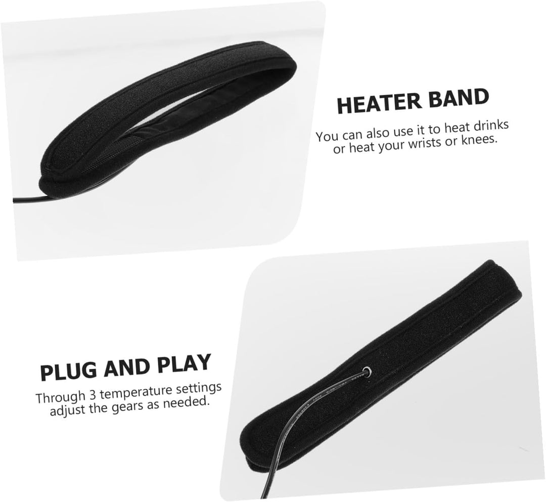 Housoutil USB Tauheizung Für Kamera Objektivwärmer Mit Neoprenmaterial Dreistufige Temperaturregelun